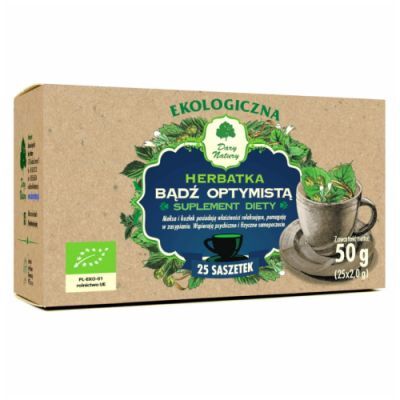 DARY NATURY Herbatka Bądź Optymistą EKO 25saszetek x2g