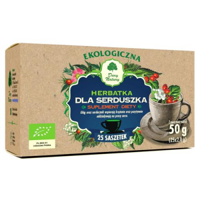 DARY NATURY Herbatka Dla serduszka EKO 50g