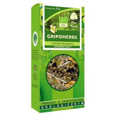 DARY NATURY Herbatka Ekologiczna Gripoherbs, 50g