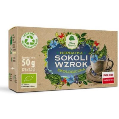 DARY NATURY Herbatka ekologiczna Sokoli Wzrok, 25x2g