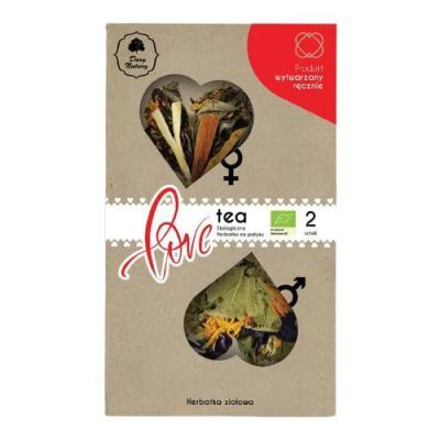 DARY NATURY Herbatka na patyku Love Tea EKO, 2 x 3,5g