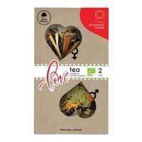 DARY NATURY Herbatka na patyku Love Tea EKO, 2 x 3,5g