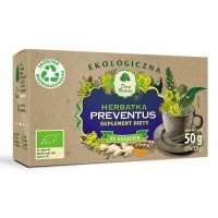 DARY NATURY Herbatka Preventus EKO 25 saszetek x 2 g