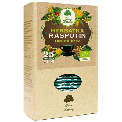DARY NATURY Herbatka Rasputin dla mężczyzn EKO 25 saszetek po 1,5 g