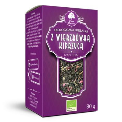 Dary Natury Herbatka z wierzbówką kiprzycą Ivan Chai EKO, 80 g