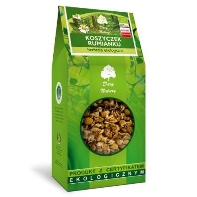 Dary Natury Koszyczek rumianku herbatka ekologiczna, 100 g