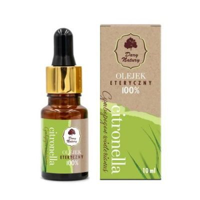 Dary Natury Olejek eteryczny Citronella 100%, 10 ml
