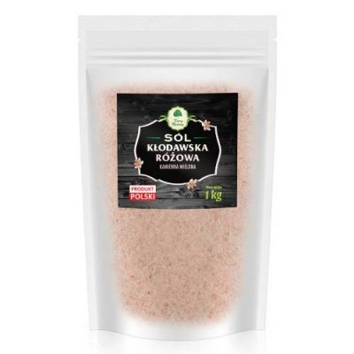 Dary Natury Sól kłodawska różowa kamienna mielona, 1 kg