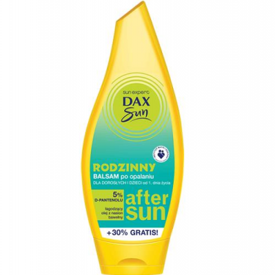 DAX SUN Balsam po opalaniu rodzinny z D-Pantenolem 5% 250 ml
