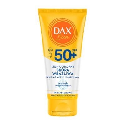 Dax Sun Krem ochronny do twarzy Skóra wrażliwa SPF 50+, 50 ml