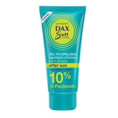 DAX SUN Travel Żel chłodząco - łagodzący po opalaniu 10% d-pantenol, 50ml