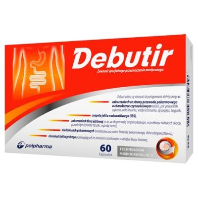 DEBUTIR, 60 kapsułek