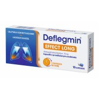 Deflegmin Effect Long 75mg, 10kaps.