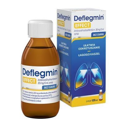 Deflegmin Effect syrop 30mg/5ml, 120ml KRÓTKA DATA 31.05.2026