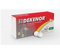 DEKENOR 25 mg 10 tabletek powlekanych