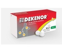 DEKENOR 25 mg 30 tabletek powlekanych