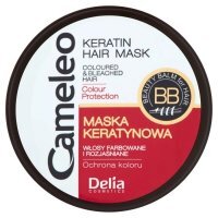 DELIA COSMETICS CAMELEO COLOR CARE Maska keratynowa do włosów farbowanych 200 ml