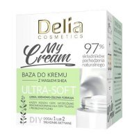 DELIA MyCream ULTRA-SOFT Baza do kremu z masłem shea, 50ml KRÓTKA DATA 31.10.2024