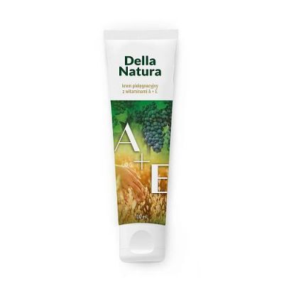 DELLA NATURA Krem pielęgnacyjny z witaminami A+E, 100 ml