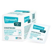 DEMOXOFT CLEAN 20 chusteczek do pielęgnacji i oczyszczania powiek