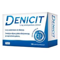 DENICIT 1,5mg, Lek na rzucenie palenia - 100tabl.