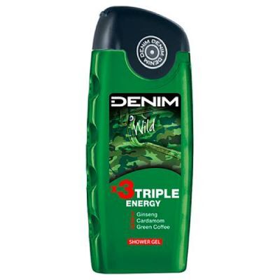 Denim Wild Shower Gel Żel pod prysznic, 250 ml
