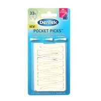 DENTEK Wykałaczki dentystyczne Pocket Picks, 33szt.