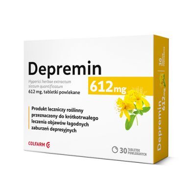 Depremin 612 mg, 30 tabletek powlekanych