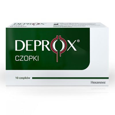 DEPROX czopki na zapalenie prostaty 10 sztuk