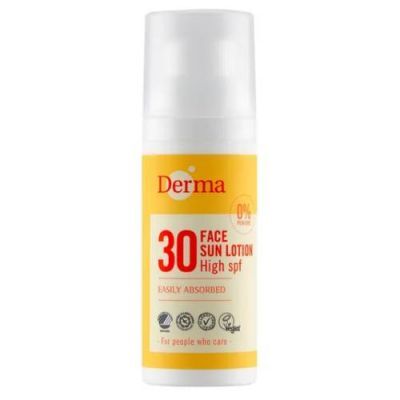 DERMA SUN Krem słoneczny do twarzy SPF 30 hipoalergiczny certyfikowany 50 ml