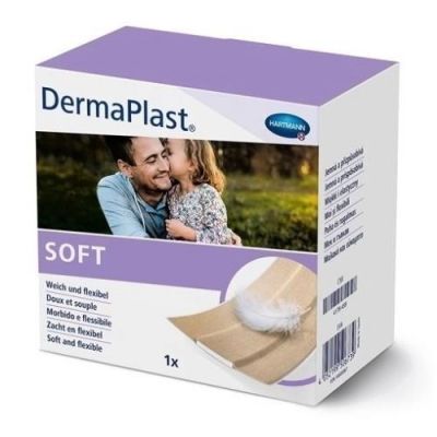 DermaPlast Soft Plaster z opatrunkiem 6cm x 5m