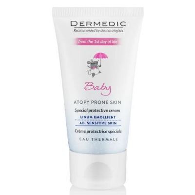 DERMEDIC EMOLIENT BABY Ochronny krem specjalny, 50ml KRÓTKA DATA 31.05.2026