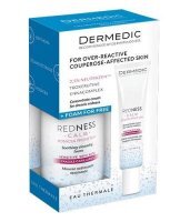 DERMEDIC REDNESS CALM ZESTAW krem-koncentrat na zaczerwienienia 40 ml + kojąca pianka 170 ml