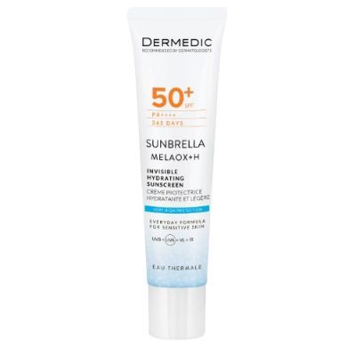 Dermedic Sunbrella Nawilżający lekki krem ochronny do twarzy SPF 50+, 40 ml