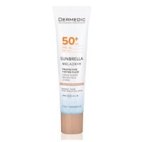 Dermedic Sunbrella Tonujący lekki krem ochronny do twarzy SPF 50+ do skóry wrażliwej, 40 ml