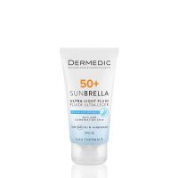 DERMEDIC SUNBRELLA Ultralekki krem ochronny SPF 50+ dla skóry tłustej i mieszanej 40 ml