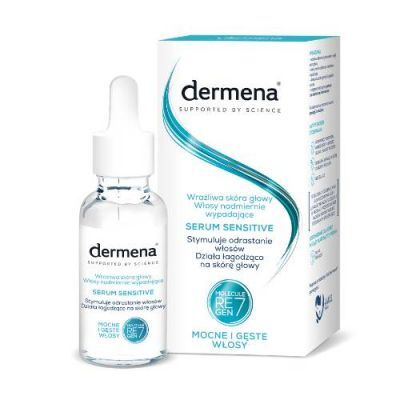 DERMENA Sensitive Serum do włosów nadmiernie wypadających, 50 ml