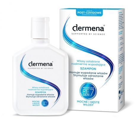 Dermena Szampon hamujący wypadanie włosów, 200 ml