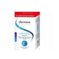 DERMENA Szampon hamujący wypadanie włosów, 2x200ml