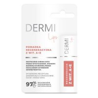 Dermi Lips Pomadka regeneracyjna z witaminą A+E, 4,5 g