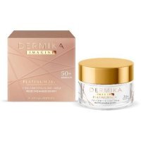 DERMIKA IMAGINE PLATINUM SKIN Ciekłokrystaliczny krem przeciwzmarszczkowy 50+, 50ml  KRÓTKA DATA 30.04.2025