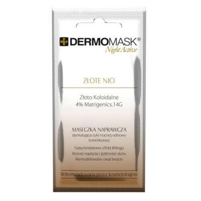 DERMOMASK NIGHTACTIVE ZŁOTE NICI maseczka 12 ml