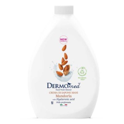 Dermomed Mydło do rąk Migdał, zapas, 1000 ml