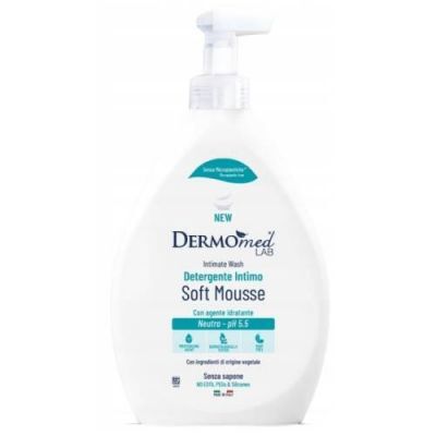 Dermomed Pianka do higieny intymnej z kwasem mlekowym, 600 ml