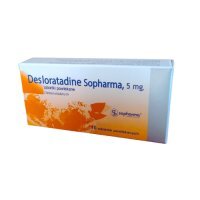 Desloratadine Sopharma 5 mg, 10 tabletek powlekanych