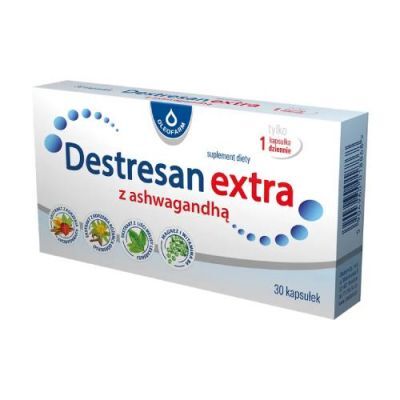 Destresan extra z ashwagandhą, 30 kapsułek