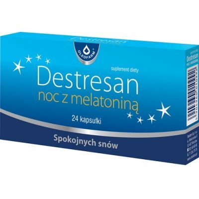 DESTRESAN NOC z melatoniną 24 kapsułki