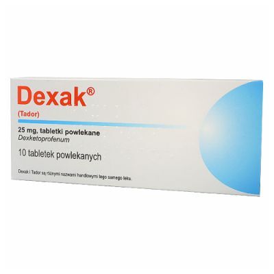 Dexak 25 mg, 10 tabletek (DELFARMA)
