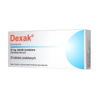 DEXAK 25 mg 30 tabletek DELFARMA