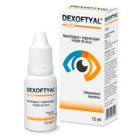 Dexoftyal MD Nawilżające i regenerujące krople do oczu, 15 ml
